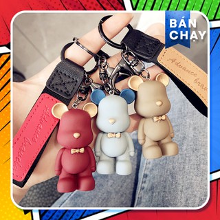 Bộ Móc Khóa Gấu Siêu Dễ Thương, Đáng Yêu + Kèm Bộ Chuông, Dây Cao Cấp