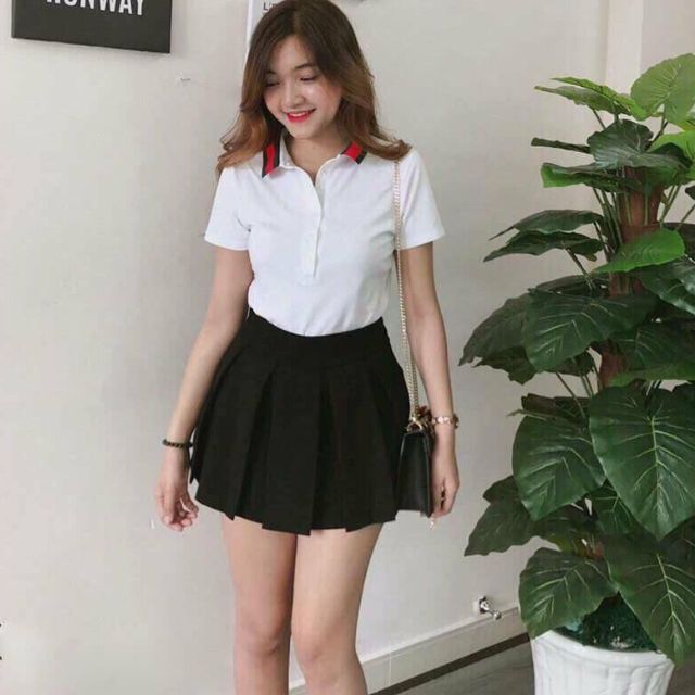 Áo thun cá sấu nữ