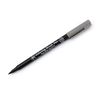 Bút Cọ Màu Koi Coloring Brush Sakura - DARK COOL GRAY