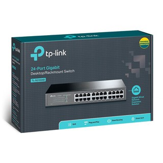 Bộ chia tín hiệu 24 cổng Gigabit Desktop-Rackmount TP-LINK TL-SG1024D - TL-SG1024D