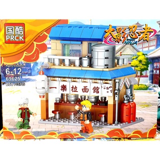 lego naruto tiệm mì ranmen tiệm mì ichiraku mô hình lắp ghép naruto yiraiya