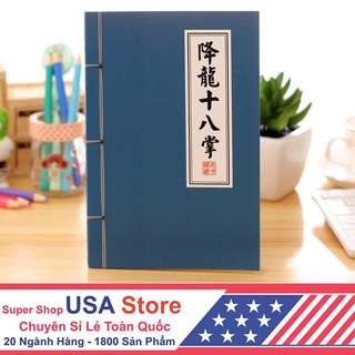 [GIÁ SỈ] Sổ Tay Kiếm Hiệp - Bí Kíp Võ Công - Vở Thư Pháp Cổ Trang
