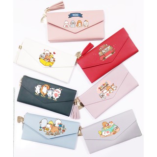Ví tonton dài có tua rua VDTI10 bóp cầm tay cute dễ thương hoạt hình