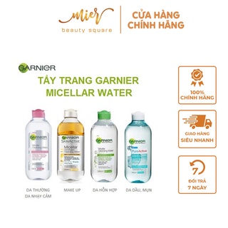 Nước Tẩy Trang Garnier Micellar Cleansing Water Chính Hãng Đủ Mẫu 125ml – 400ml