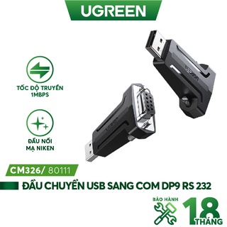 Đầu chuyển đổi tín hiệu USB 2.0 sang COM DP9 RS 232 UGREEN 80111