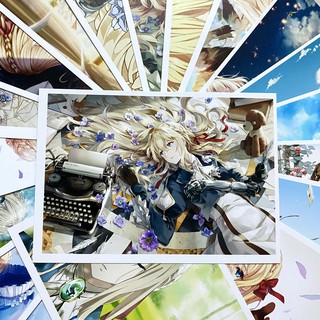 Bộ 20 tấm postcard Violet Evergarden: Búp bê ký ức