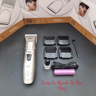 Tông đơ cắt tóc gia đình không dây chuyên nghiệp S25