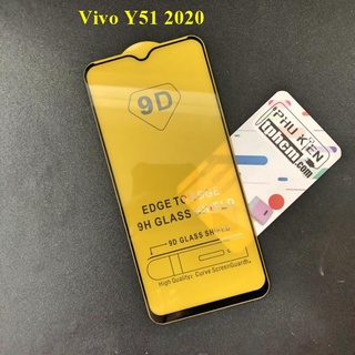 Dán cường lực Vivo Y51 2020 Full màn hình Full keo