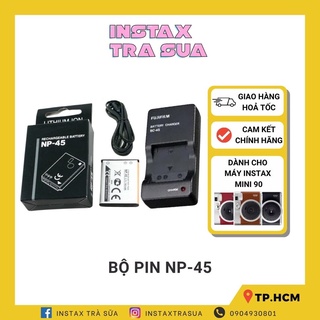 BỘ PIN VÀ CỐC SẠC DÙNG CHO MÁY CHỤP ẢNH (LOẠI CR2 VÀ LOẠI NP-45)