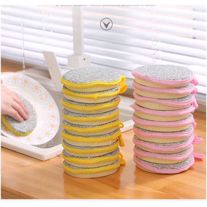 COMBO 2 Miếng Rửa Chén/Bát Hai Mặt