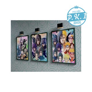 COMBO 3 NOTEBOOK + 3 POSTER A4(Naruto) - QUÀ TẶNG ANIME