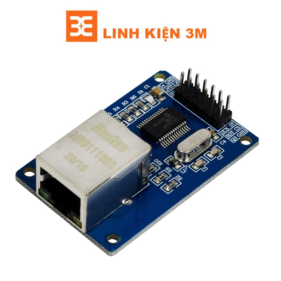Module Ethernet Chíp ENC28J60 SPI