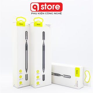 Bút cảm ứng Baseus, Bút cảm ứng điện dung 2 trong 1, Vẽ phác thảo, dùng cảm ứng, viết mực tiện lợi, Tặng kèm đầu bút
