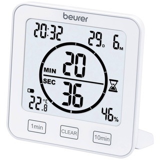 Nhiệt ẩm kế Beurer HM22 màn hình LCD đo nhiệt độ và ẩm Trong Phòng bảo hành chính hãng 24 tháng