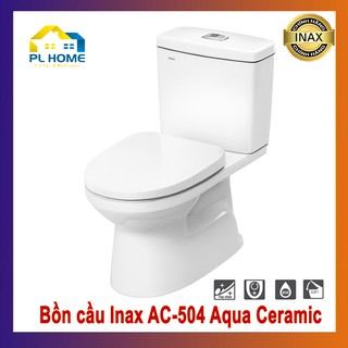 Bồn cầu Inax AC-504VAN 2 khối, công nghệ Aqua Ceramic chống bám bẩn