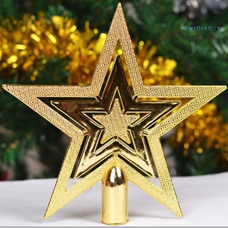 Ngôi sao kim tuyến dùng để trang trí cây thông noel