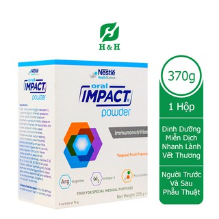 Sữa bột ORAL IMPACT POWDER Dinh dưỡng tối ưu CHO BỆNH NHÂN UNG THƯ VÀ SAU PHẪU THUẬT - 370g