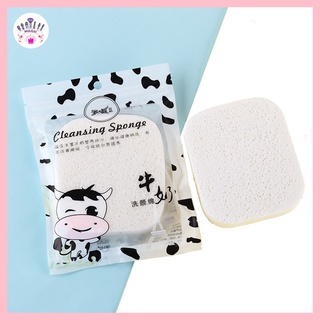 Mút Rửa Mặt Tẩy Trang Bò Sữa làm sạch sâu dễ sử dụng -  Bông mút rửa mặt mềm mịn, tiện lợi mã M6097