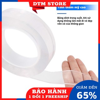 Băng keo 2 mặt 3M trong suốt đa năng siêu dính chịu nhiệt - DTM Store