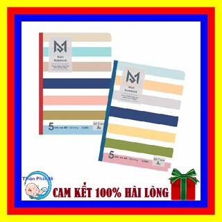 Sổ KLONG Caro A4 Math Notebook may 120 trang; MS 987