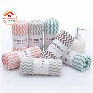 Khăn Mặt Lông Cừu Xuất Hàn Siêu Mềm Mịn 35cm x 50cm