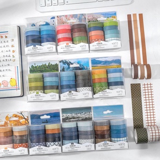 Cá Chép - Washi tape basic nhiều màu, nhiều chủ đề