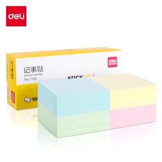 Tập Giấy Dán Ghi Chú Deli 100 Trang Tiện Lợi
