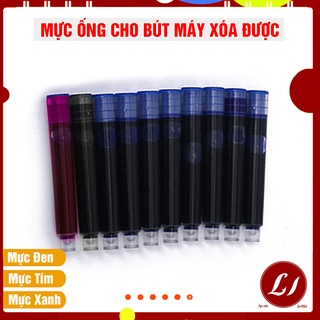 [Mã LIFEXANH03 giảm 10% đơn 500K] Set 10 Ống mực cho bút máy, bút xóa được tiện lợi, không làm bẩn tay khi dùng
