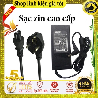 Sạc laptop asus 19V-3.42A / 4.74A 65W / 90W zin cao cấp - sạc máy tính asus - sạc asus chân to / chân thường