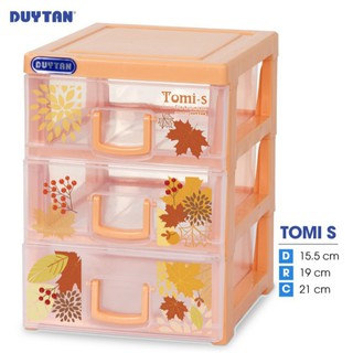 Tủ nhựa mini Tomi S - 3 ngăn - Nhiều màu