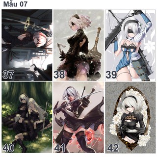 Poster- Tranh dán tường anime/ game NieR Automata