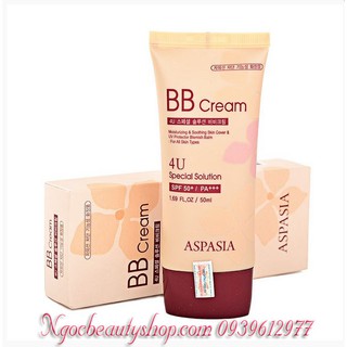 Kem Nền Aspasia 4U Special BB Solution Cream SPF50 PA+++ (50ml)