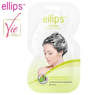 Hair Mask Kem Ủ Tóc Ellips Volume Miracle Sachet cho tóc bồng bềnh quyến rũ gói 20g