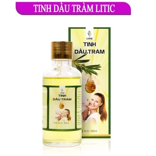 Tinh dầu tràm LITIC 50ml phòng ho, đuổi mũi, giải cảm, tinh dầu tràm huế nguyên chất