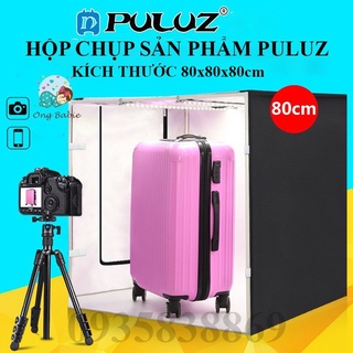 Hộp Chụp Sản Phẩm 80 x 80 x 80cm Chính Hãng Puluz Dàn Led Siêu Siêu Sáng Ongbabie.shop