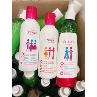 [Có bán lẻ] Bộ sản phẩm ZIAJA Nuno antibacterial cho da mụn, trứng cá