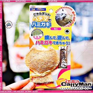 Đồ chơi xơ mướp kèm cỏ mèo dùng để gặm ngứa răng, sạch răng cho mèo an toàn Catty Man (Toys for Cats)