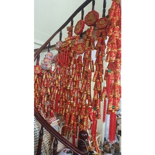 Dây pháo treo trang trí ngày tết cỡ đại chữ Phúc Tài cỡ đại