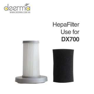 [Mã ELHA03 giảm 5% đơn 300K] Bộ lọc Hepa thay thế cho máy hút bụi Deerma DX700/ DX700S (Có mút bọc ngoài)