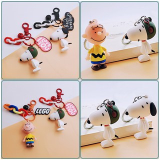 Móc chìa khóa, móc xe, móc cặp, ba lô chó Snoopy