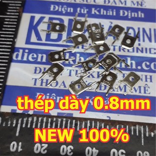 đầu đực cắm trên PCB hearder 6.3mm miếng kim loại dày 0.8mm (gói 100 cái) kde5098