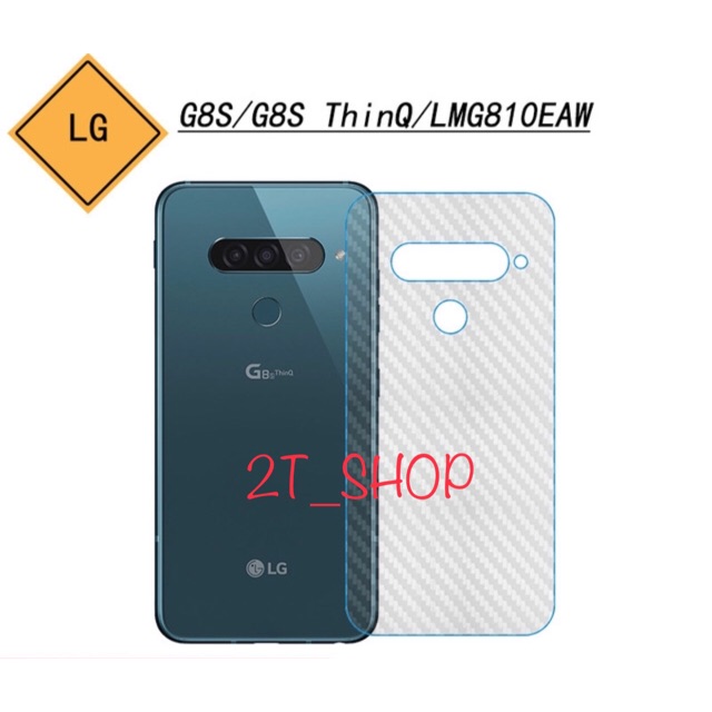DÁN VÂN CARBON MẶT LƯNG LG G8 THINQ (BẢN 3 CAMERA)