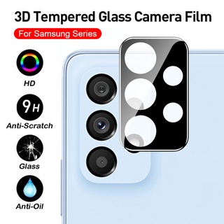 Kính Cường Lực 3D Bảo Vệ Camera Cho Samsung Galaxy A54 A34 A14 A04S A04 S23 A02S A03S A12 A13 A22 A32 A33 A42 A52 A53 A72 A73 A31 A71 A51 S20 S21 FE S22 Plus Note 20 Ultra