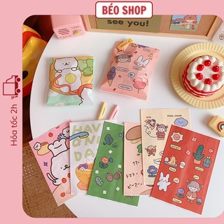 Túi giấy đựng quà mini Béo shop , túi giấy đa năng đựng bánh kẹo, cột tóc , scrunchies nhiều hình xinh xắn