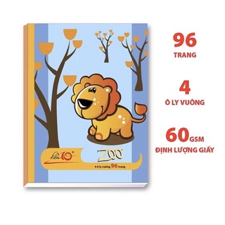 Tập học sinh Thiên Long Điểm 10 (96 trang - 4 ôly vuông)