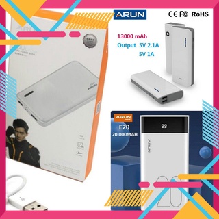 [5❤️][FREESHIP] PIN SẠC DỰ PHÒNG ARUN 20.000mAh - 10.000mAh - 13.000mAh - 8.400mAh CHÍNH HÃNG [HCM]