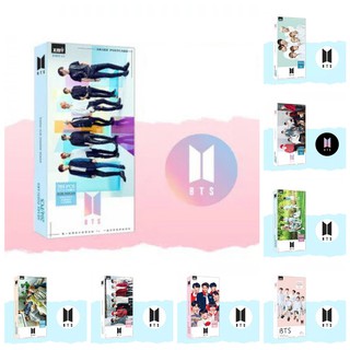 (15 mẫu) Postcard BTS Answer hộp ảnh bộ ảnh có ảnh dán + lomo + postcard bưu thiếp