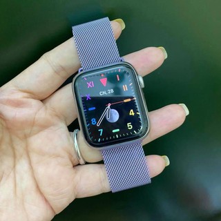 Dây thép màu tím dịu dàng dành cho apple watch