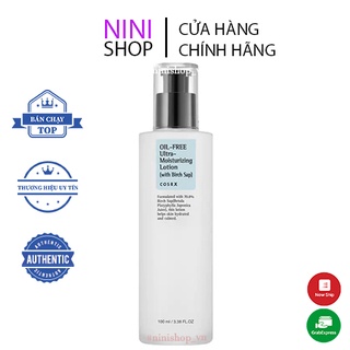 Sữa dưỡng ẩm chuyên sâu không chứa dầu COSRX Oil-Free Ultra Moisturizing Lotion 100ml - NiNiShop