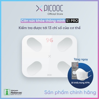 Cân điện tử thông minh PICOOC S1 Pro [Cân sức khỏe gia đình] - Phiên bản quốc tế - App Tiếng Việt